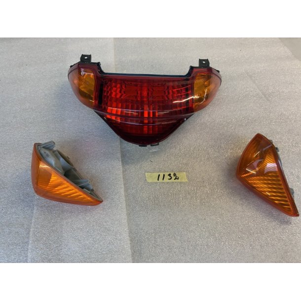 Baglygte glas + blink - Honda VFR 800