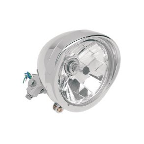 Diamond style Chrome forlygte 5 3/4