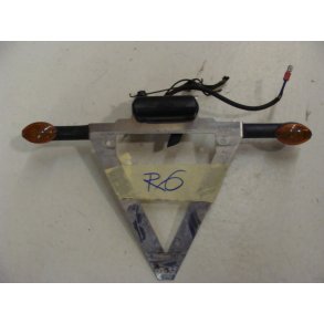 Universal nummer plade holder - Yamaha YZF-R6 2005
