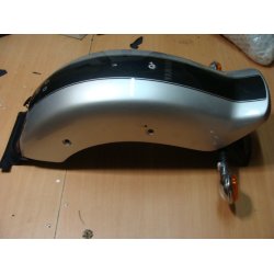 Bagskrm Slv-sort NY - XVS 1100 Custom