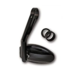 Ferrara Styrende Spejl CNC Sort