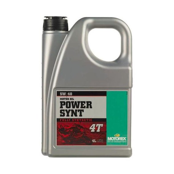 MOTOREX POWER SYNT 4T 5W/40 4L