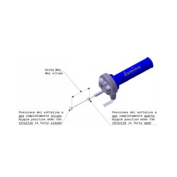 Domino Gasrulle - 2 Kabel Desmo