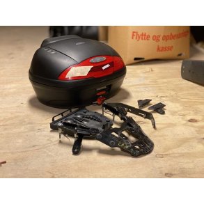 Givi topboks med SW-Motech bagageb - Honda CBF1000