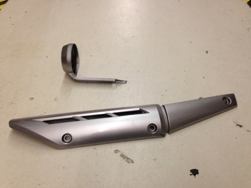 Udstødnings covers Yamaha YBR 125