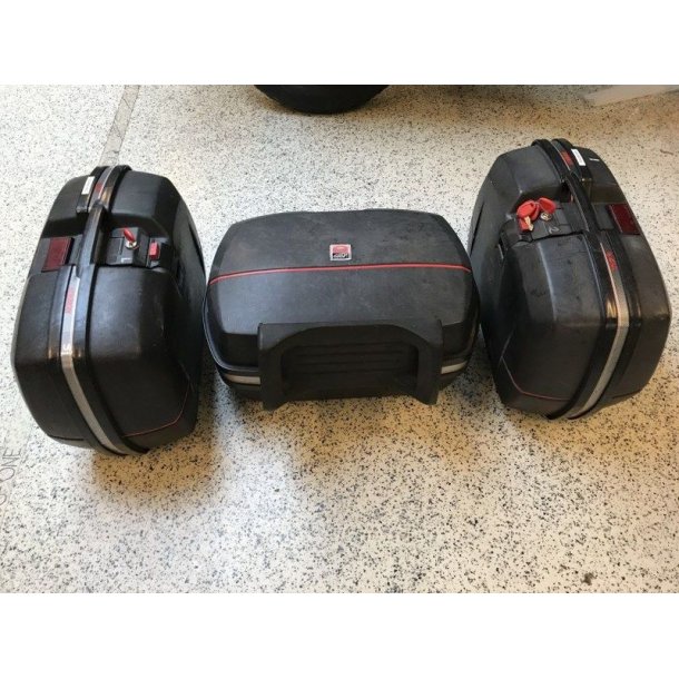 Givi topboks og sidetasker monokey