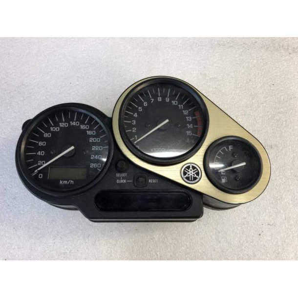 Speedometer, omdrejningstller - Yamaha FZS600