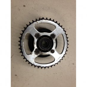 Bagtandhjul med holder - Yamaha YBR 125