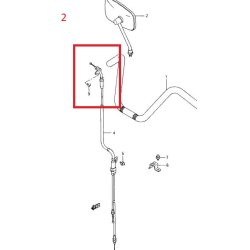 Kabel - Gas Kabel Stl +15cm - VS 1400