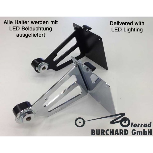 Burchard sidehngt nummerpladeholder XV 1600 Vlg Farve