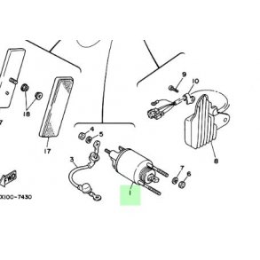 SOLENOID - Yamaha XV 1100