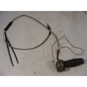 Yamaha RD 200 - Gasrulle med gaskabel