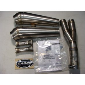 Yamaha FZ8 - Laser Slip on udstdning Dual