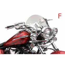 Cobra Lygtebar med Spotlight Honda, Yamaha, Kawasaki, Suzuki