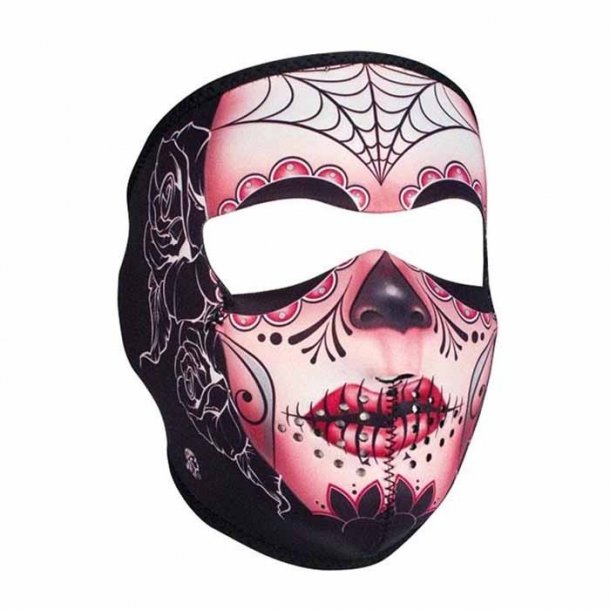 Zanheadgear Full Mask Neoprene Sugar Skull