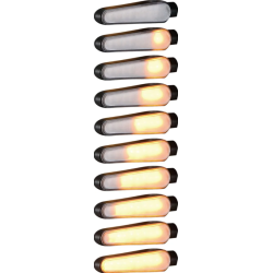 Daytona D-light Ray LED running blinklys - Smoke