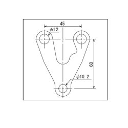 Daytona Anti-Vibration beslag Velona 60