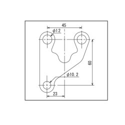 Daytona Anti-Vibration beslag offset Velona 60