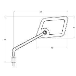 Daytona D-MIRROR 20 Spejl