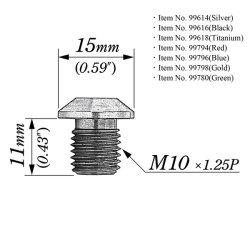 Alu Prop til Afd�kning af Spejl - V�lg Farve