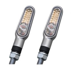 Daytona D-Light Blinklys S�lv