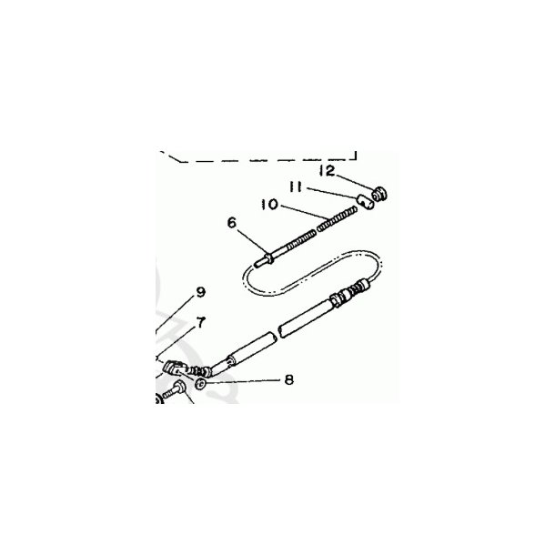 Bagbremse kabel - Yamaha XV 250