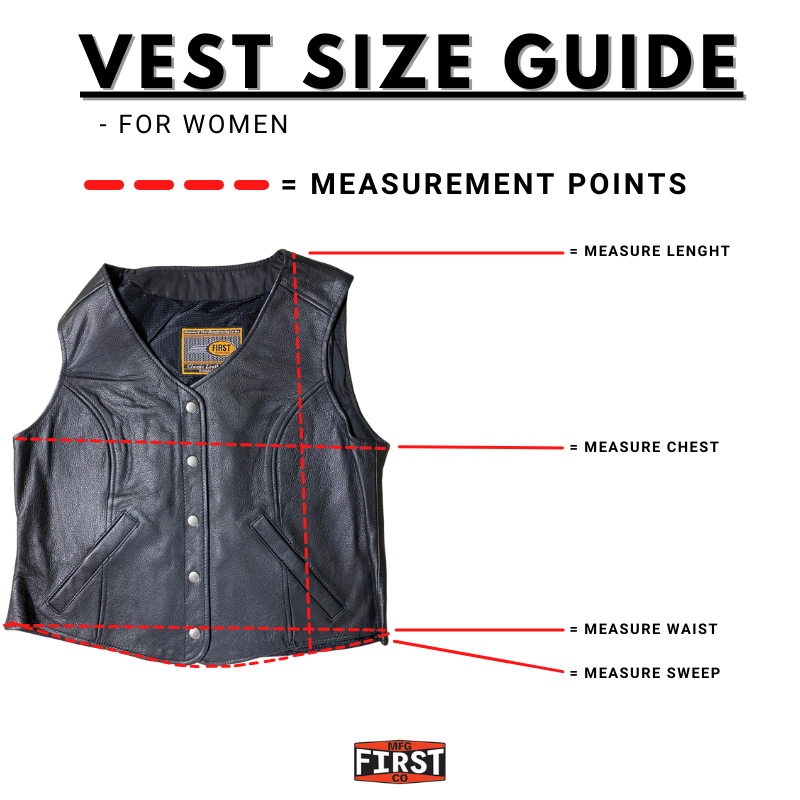 Sweep on sale measurement jacket