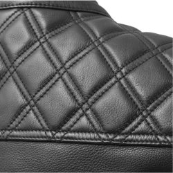 Diamond Quilt Leather vest