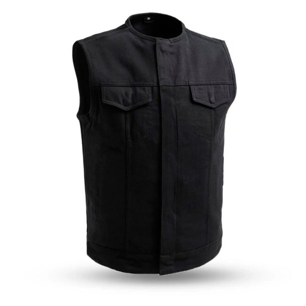 Amerikaner Canvas No Limit vest Sort