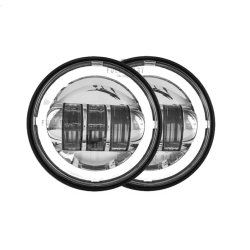 Spotlight Lygter H-D Look - Chrome