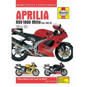 Haynes vrsteds bag Aprilia