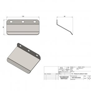 Varmeskjold til Hepco & Becker sidetasker