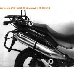 Hepco &amp; Becker Komplet Taske Holder - Honda