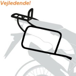 Hepco &amp; Becker Komplet Taske Holder - Kawasaki