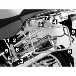 Hepco &amp; Becker Sidetaskeholder Lock It BMW