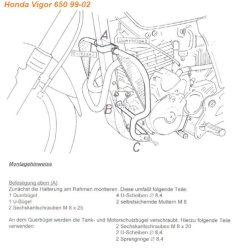 Hepco &amp; Becker Motorbjle Honda