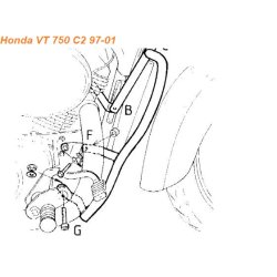 Hepco &amp; Becker Motorbjle Honda