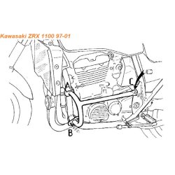 Hepco &amp; Becker Motorbjle Kawasaki