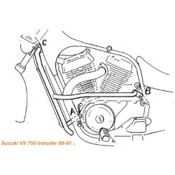 Hepco &amp; Becker Motorbjle Suzuki