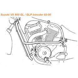 Hepco &amp; Becker Motorbjle Suzuki