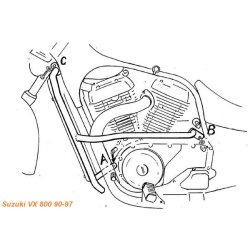 Hepco &amp; Becker Motorbjle Suzuki