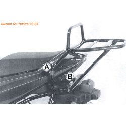 Hepco &amp; Becker Rear Rack Suzuki