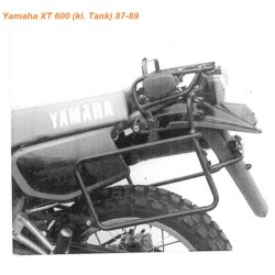 Hepco &amp; Becker Rear Rack Yamaha