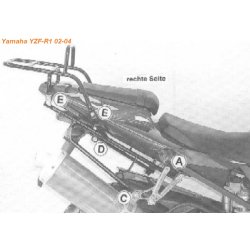 Hepco &amp; Becker Rear Rack Yamaha