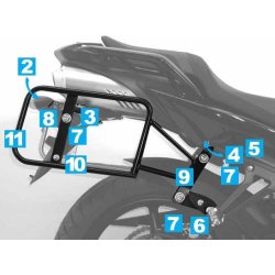 Hepco &amp; Becker Sidetaskeholder Lock It Yamaha