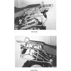 HEPCO &amp; BECKER SIDETASKE HOLDER - BMW