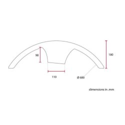 Forskrm ABS Sort 17" 18"