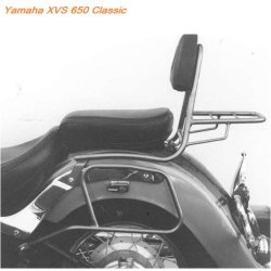 Hepco &amp; Becker Sissybar med bagagebre Yamaha Modeller