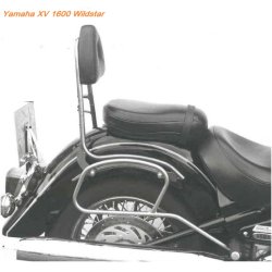 Hepco &amp; Becker Sissybar uden bagagebre Yamaha Modeller