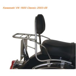 Hepco &amp; Becker Sissybar med bagagebre Kawasaki Modeller